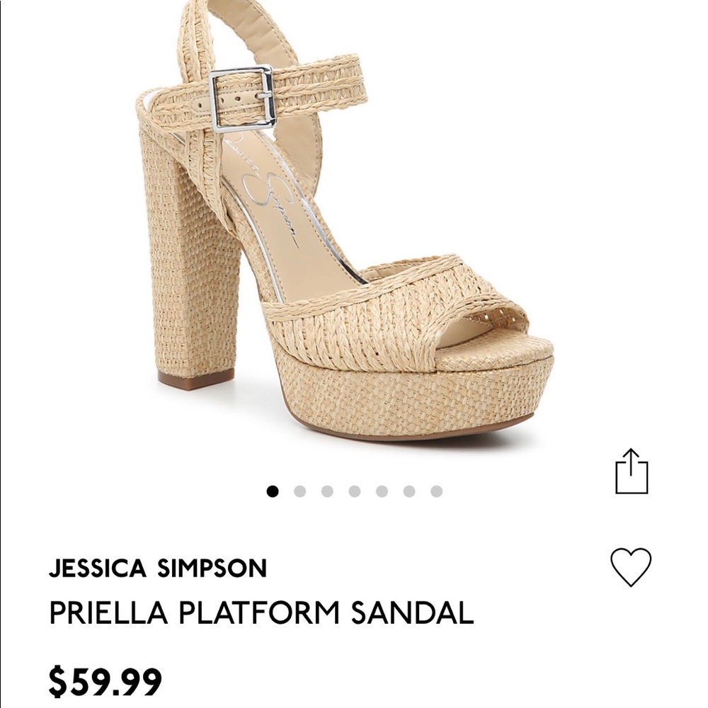 Jessica Simpson Priella Platform Sandal